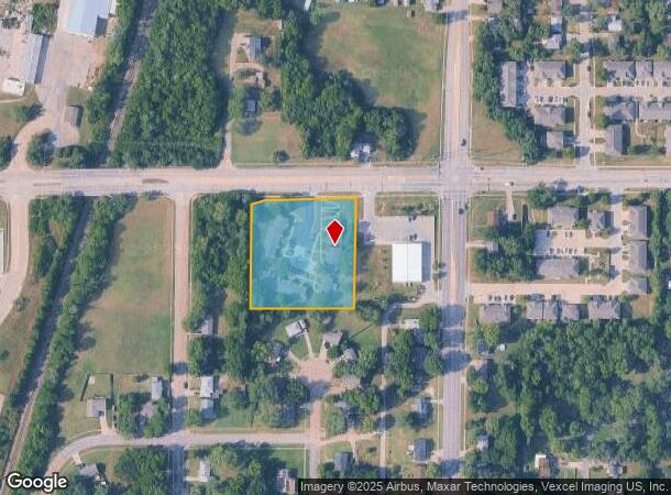 421 Se 21St St, Topeka, KS Parcel Map