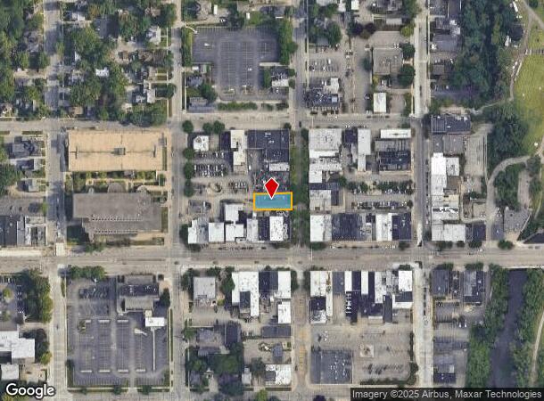  13 N Washington St, Ypsilanti, MI Parcel Map