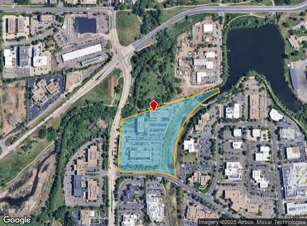 2500 55Th St, Boulder, CO Parcel Map