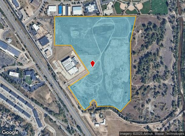  3819 Janitell Rd, Colorado Springs, CO Parcel Map