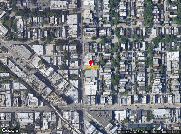 1637 N Damen Ave, Chicago, IL Parcel Map