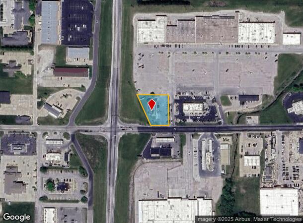 1201 W College St, Marshall, MO Parcel Map