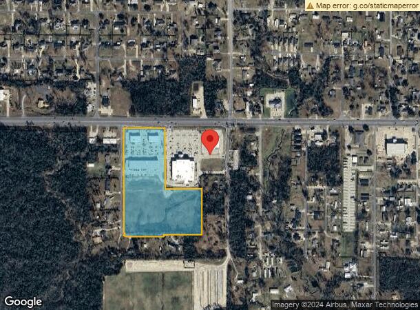  1355 Sam Houston Jones Pkwy, Lake Charles, LA Parcel Map