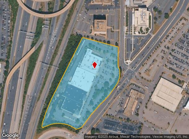  6640 Loisdale Rd, Springfield, VA Parcel Map