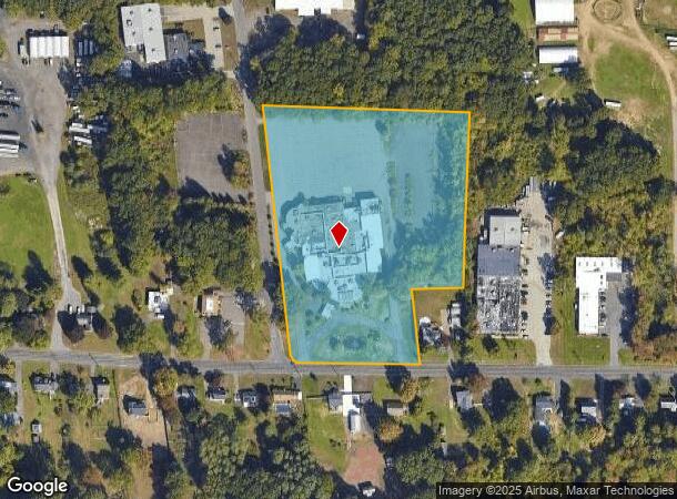 176 Shoemaker Ln, Agawam, MA Parcel Map