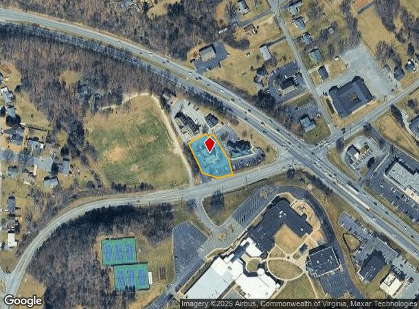  4227 Colonial Ave, Roanoke, VA Parcel Map