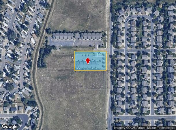 203 Telluride St, Brighton, CO Parcel Map