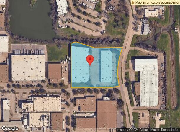  2211 Century Center Blvd, Irving, TX Parcel Map