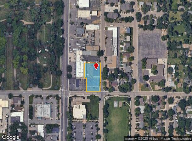  1109 Kimbark St, Longmont, CO Parcel Map