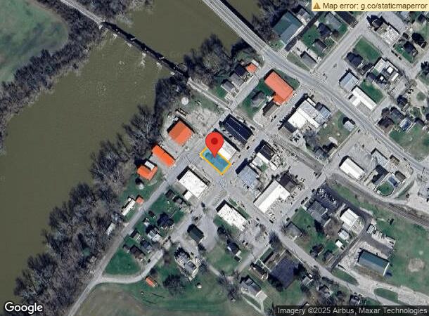  201 Main St, Shoals, IN Parcel Map