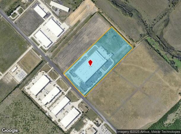 1611 Clovis R Barker Rd, San Marcos, TX Parcel Map