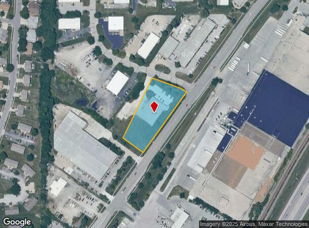 1255 N Winchester St, Olathe, KS Parcel Map