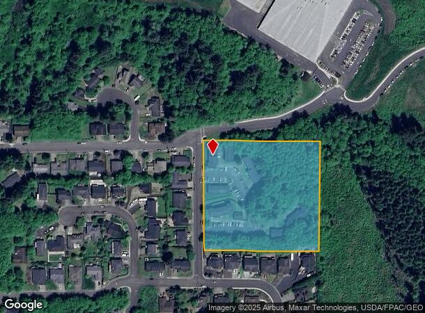  1953 Spruce Dr, Seaside, OR Parcel Map