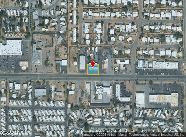  1030 W Prince Rd, Tucson, AZ Parcel Map