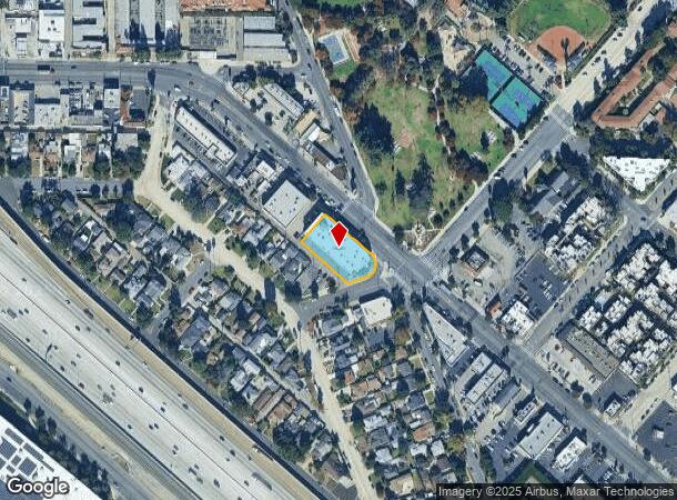 1405 N San Fernando Blvd, Burbank, CA Parcel Map