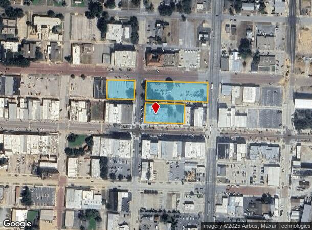  119 W Rusk St, Denison, TX Parcel Map