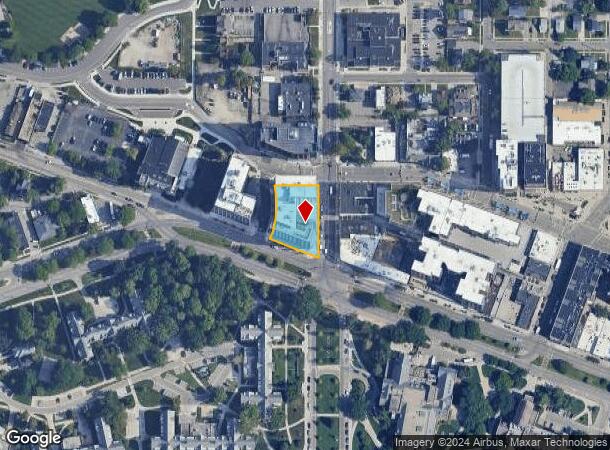  100 W Grand River Ave, East Lansing, MI Parcel Map