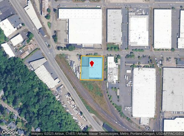  3460 Nw Industrial St, Portland, OR Parcel Map