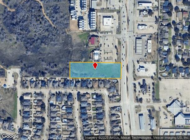 4843 Main St, The Colony, TX Parcel Map