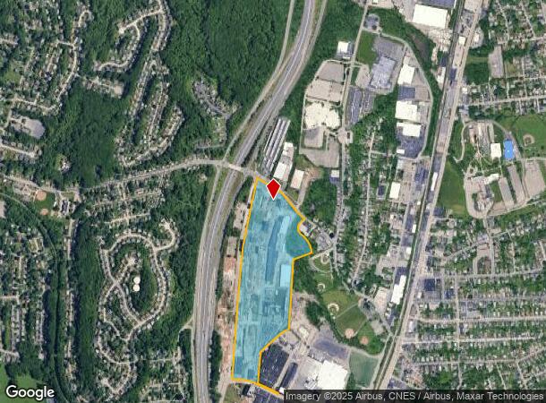  12R New Bond St, Worcester, MA Parcel Map