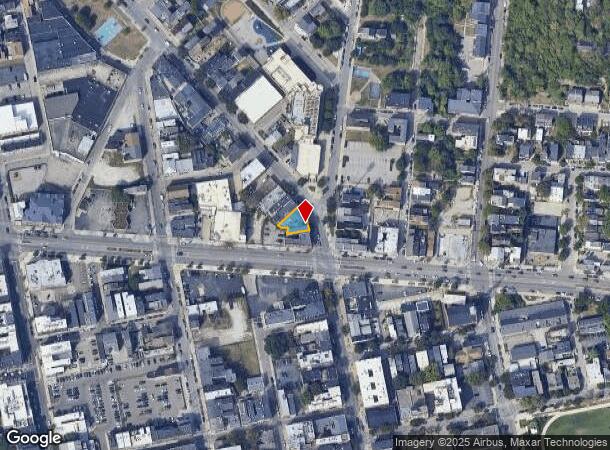  1607 Main St, Cincinnati, OH Parcel Map