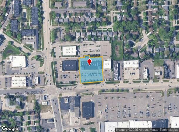 1212 W 14 Mile Rd, Clawson, MI Parcel Map