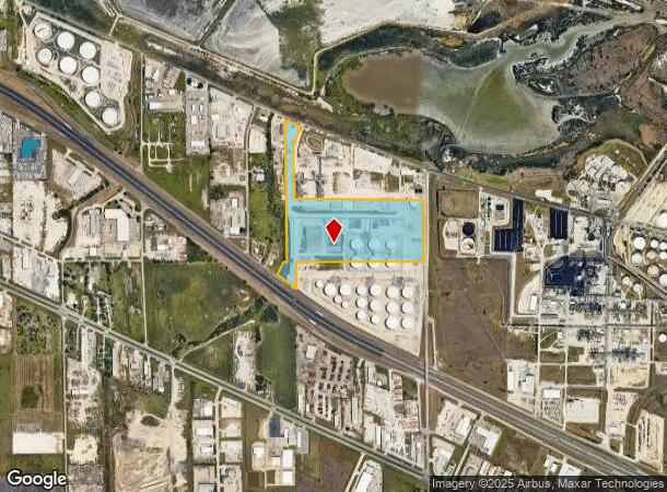 7365 Up River Rd, Corpus Christi, TX Parcel Map