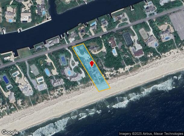  40 Dune Rd, Westhampton Beach, NY Parcel Map