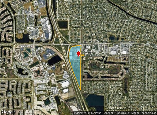 2270 Sw Gatlin Blvd, Port Saint Lucie, FL Parcel Map