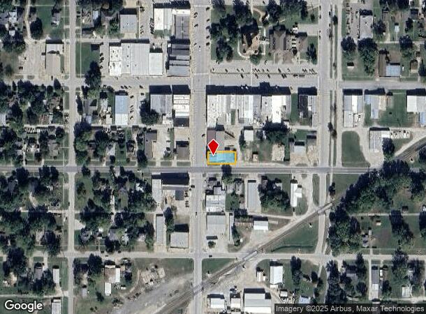  526 S Oak St, Garnett, KS Parcel Map