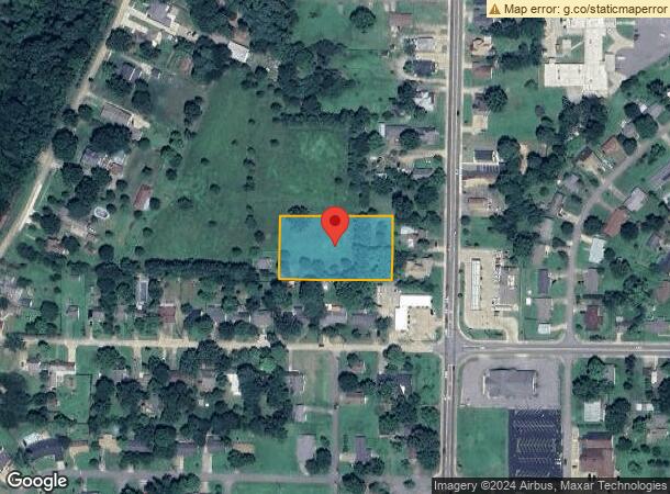  510 S Rogers St, Clarksville, AR Parcel Map