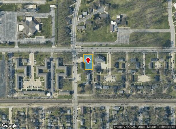  2610 E Jefferson Blvd, South Bend, IN Parcel Map