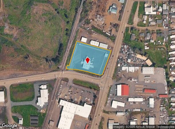  140 E Happy Valley Rd, Roseburg, OR Parcel Map