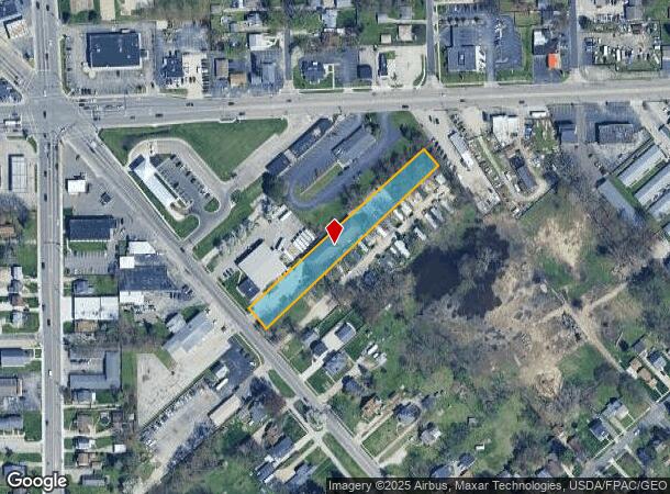  2428 Tremainsville Rd, Toledo, OH Parcel Map