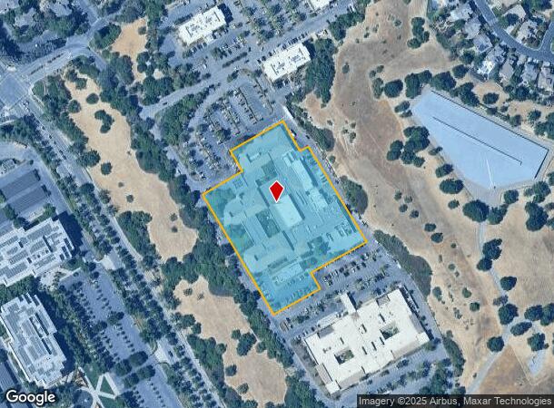  6001 Norris Canyon Rd, San Ramon, CA Parcel Map