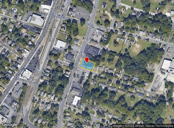  1002 N Evergreen Ave, Woodbury, NJ Parcel Map