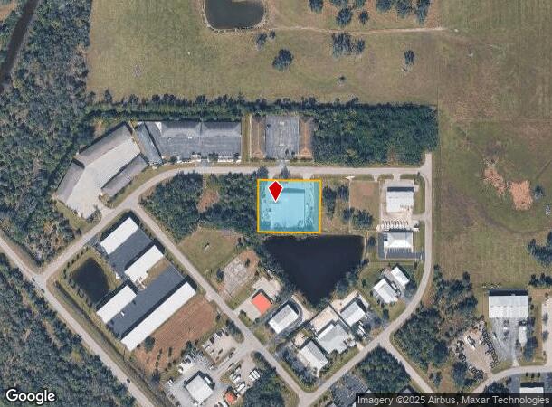 25451 Fortran Dr, Punta Gorda, FL Parcel Map