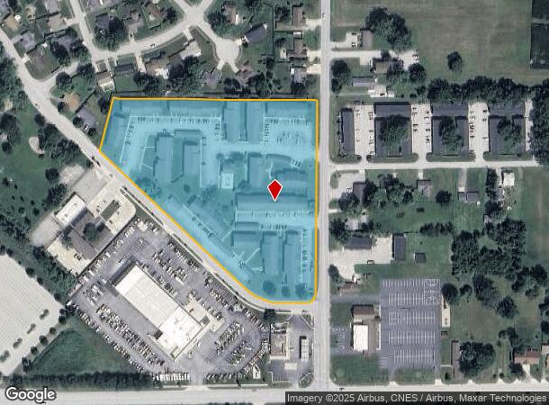 1901 S Goyer Rd, Kokomo, IN Parcel Map