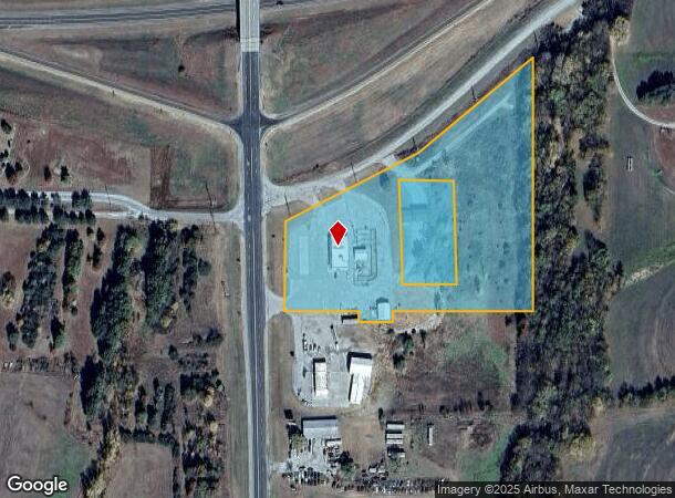  1205 S 1St St, Hiawatha, KS Parcel Map