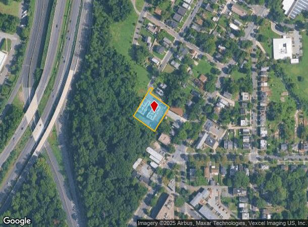  3630 Brothers Pl Se, Washington, DC Parcel Map