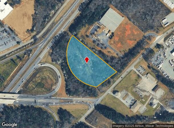 445 Old Hull Rd, Athens, GA Parcel Map