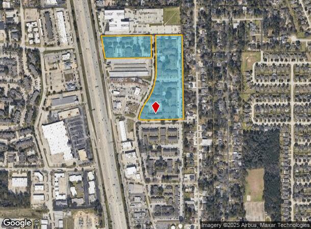  25650 Interstate 45, Spring, TX Parcel Map