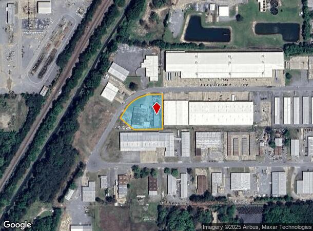 3024 N Midland Dr, Pine Bluff, AR Parcel Map