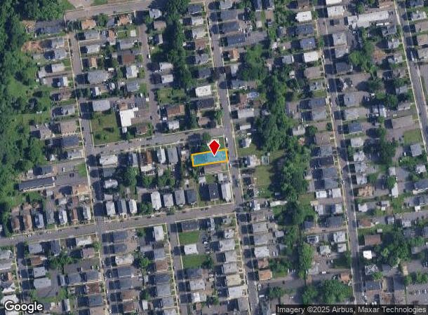 204 Grove St, New Britain, CT Parcel Map
