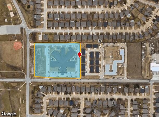 848 W Mcleroy Blvd, Saginaw, TX Parcel Map