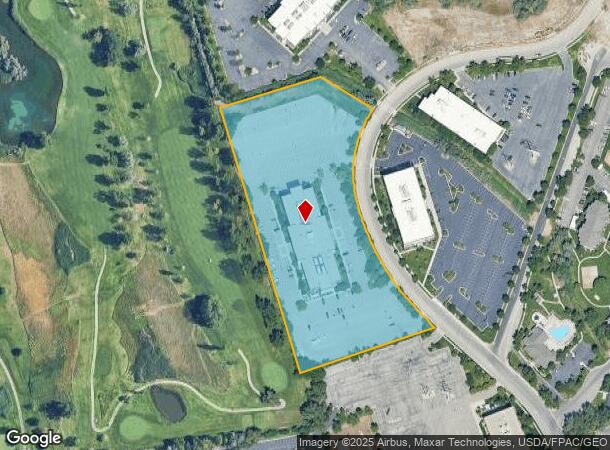 4246 S Riverboat Rd, Salt Lake City, UT Parcel Map