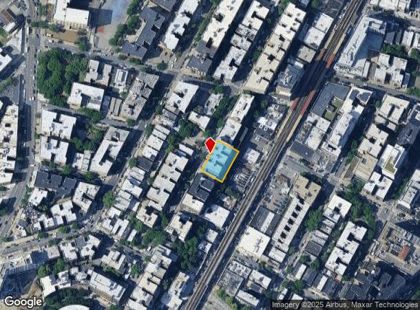  1726 Davidson Ave, Bronx, NY Parcel Map