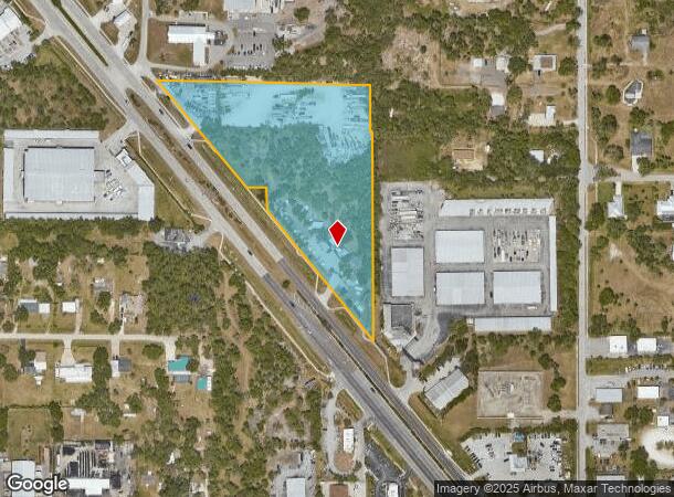 14180 N Cleveland Ave, North Fort Myers, FL Parcel Map