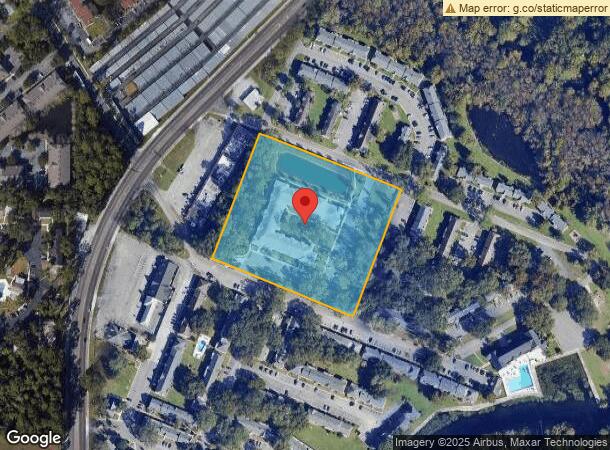  6480 Watergate Ln, Jacksonville, FL Parcel Map