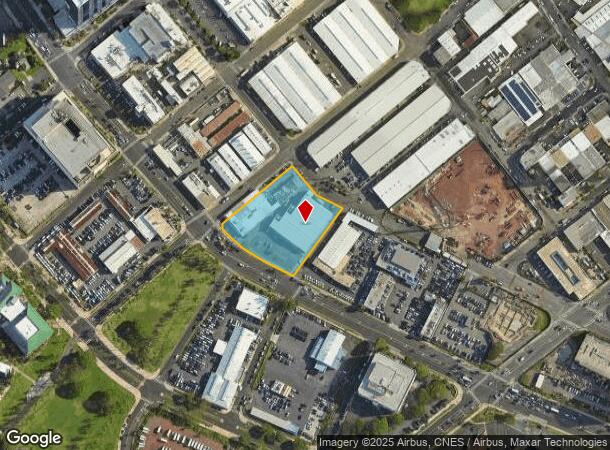 744 Ala Moana Blvd, Honolulu, HI Parcel Map